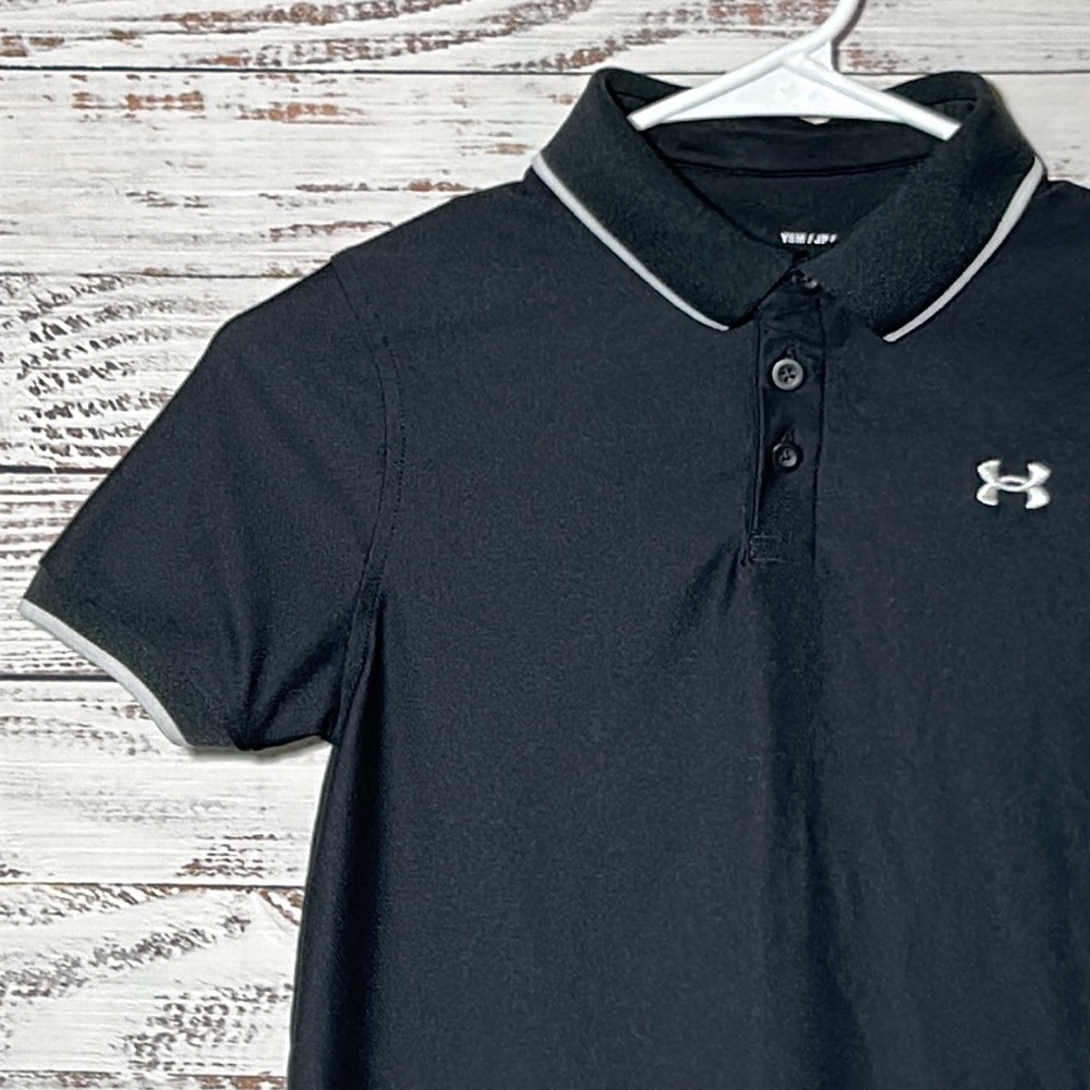 Under Armour Collard Shirt Big Boys Small - Picture 2 of 12
